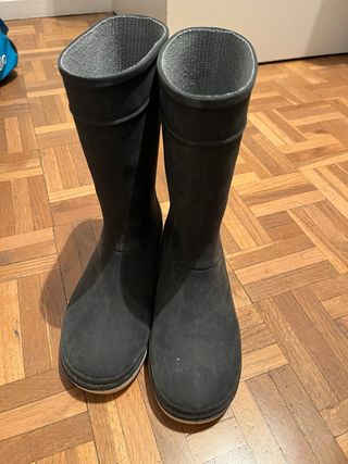 Botas de agua Tribord niños negras t. 34/35