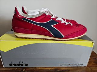 Diadora Heritage Clash Scarpe Rosse Blu
