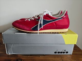 Diadora Heritage Clash Scarpe Rosse Blu