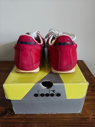 Diadora Heritage Clash Scarpe Rosse Blu