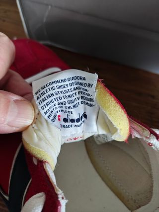 Diadora Heritage Clash Scarpe Rosse Blu