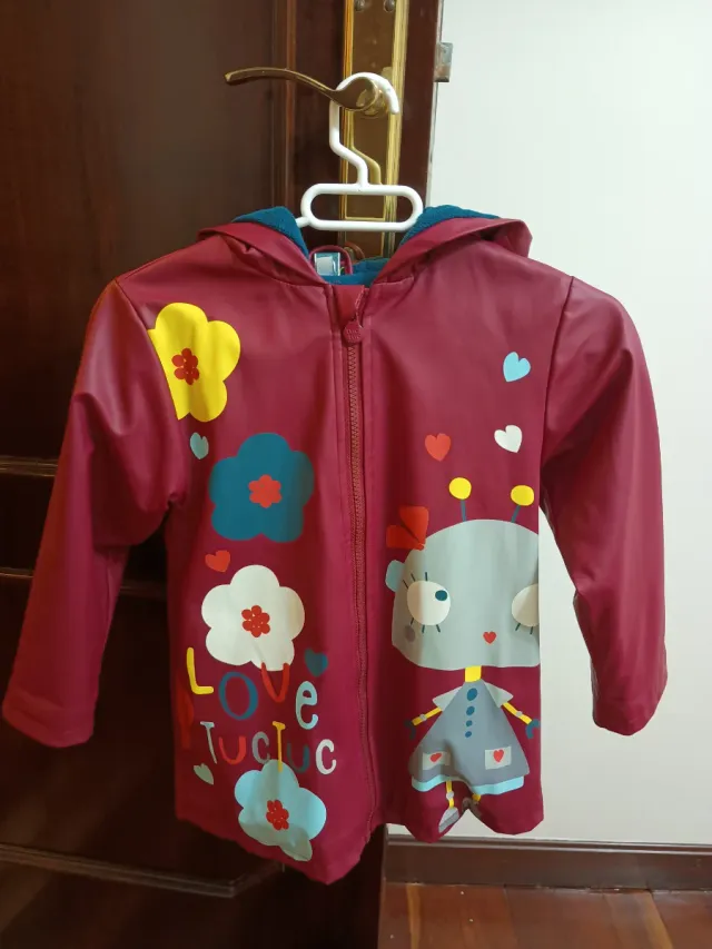 Cazadora granate TUCTUC niña