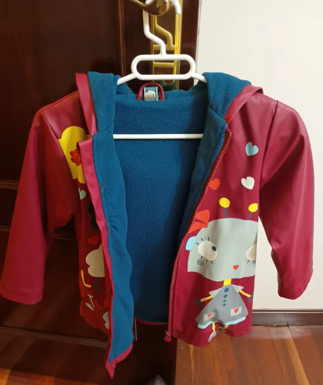 Cazadora granate TUCTUC niña