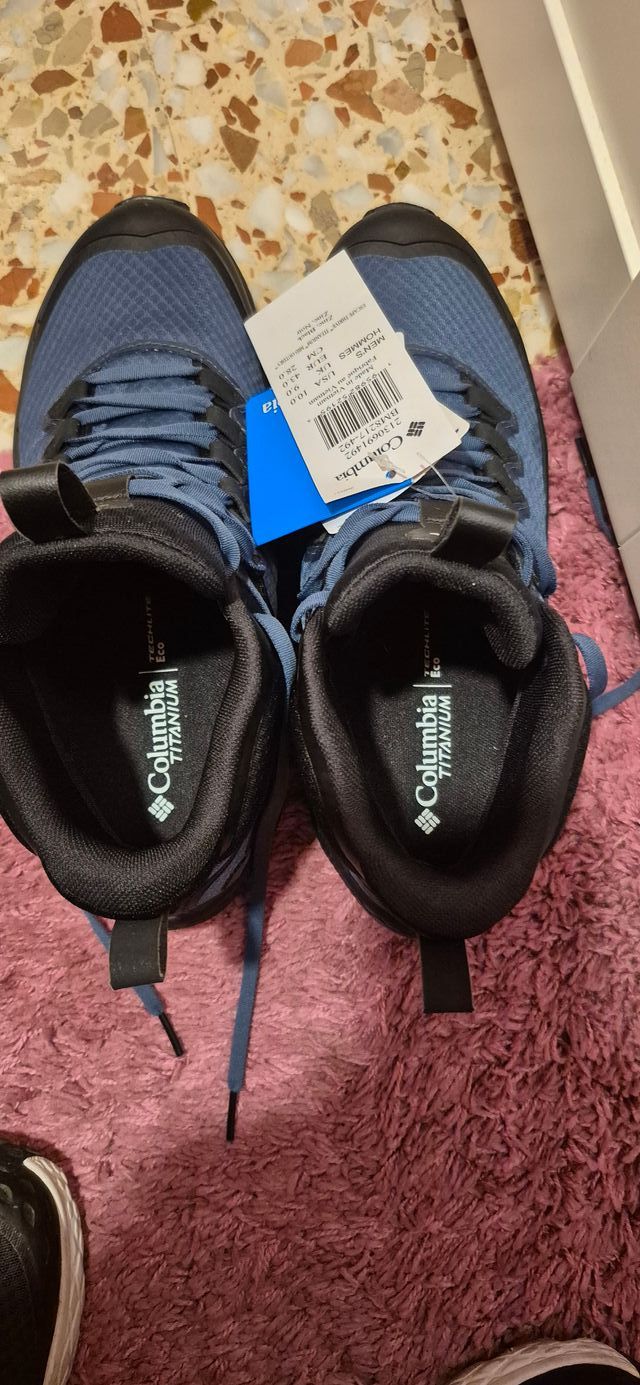 Botas Columbia Titanium Escape Thrive Azul/Negro