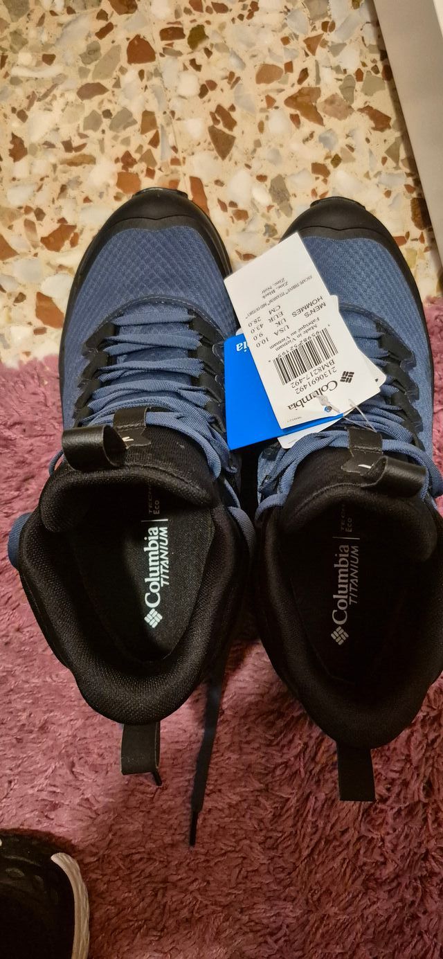 Botas Columbia Titanium Escape Thrive Azul/Negro