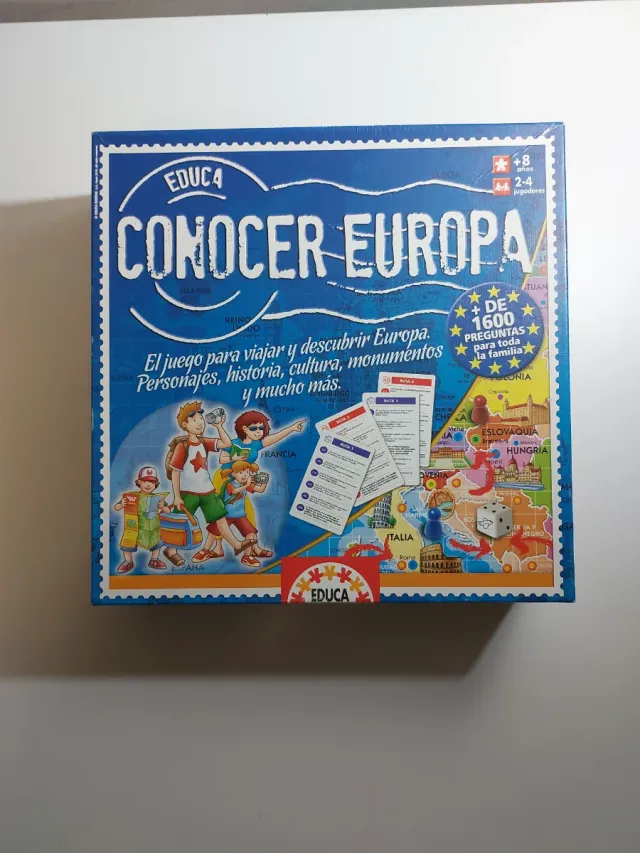 Gioco da tavolo CONOCER EUROPA Educa