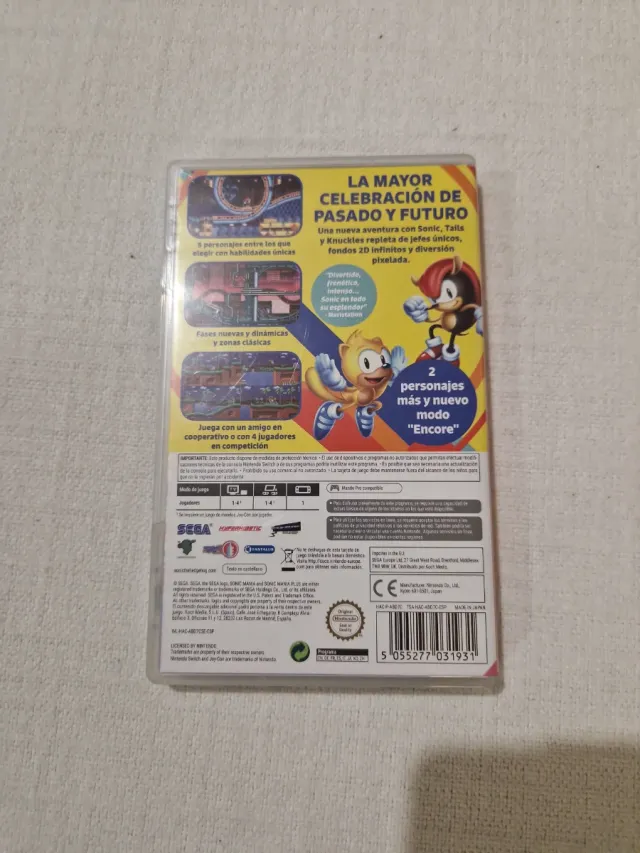 Sonic Mania Plus Nintendo Switch