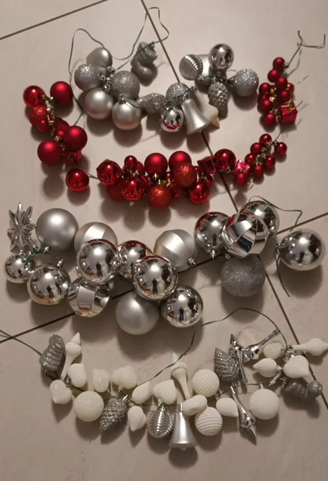 Palline di Natale vintage + albero