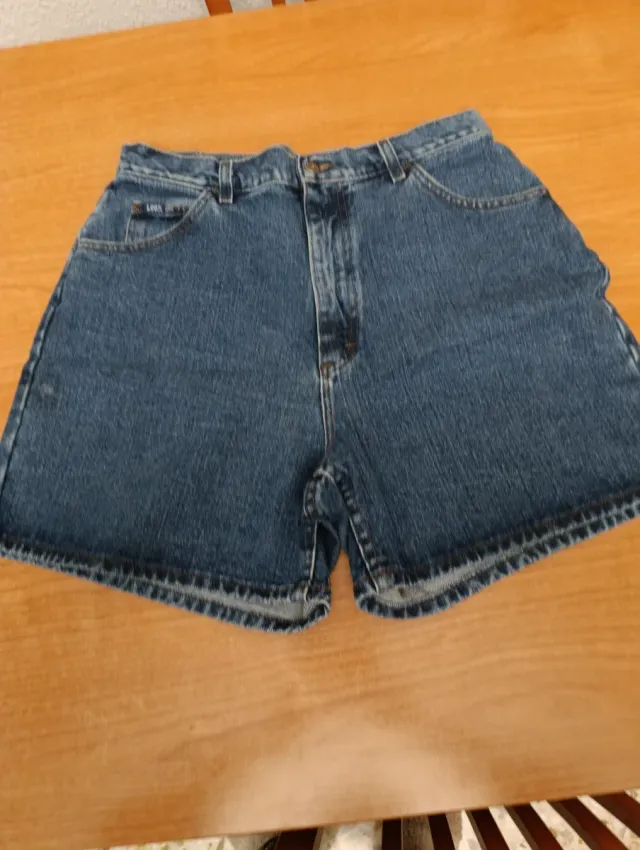 Pantalón corto vaquero Lee chica
