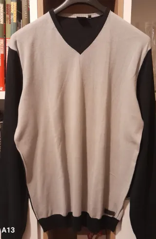 Maglia Calvin Klein Uomo XL Grigio/Blu