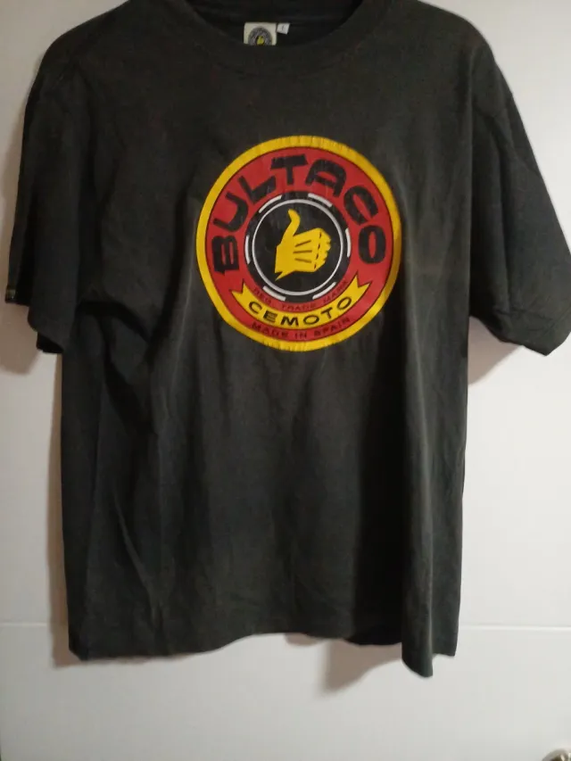 Camiseta Bultaco Oficial Vintage Talla L