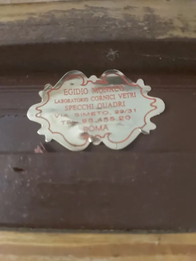 Cuadro óleo. Virgen con Niño