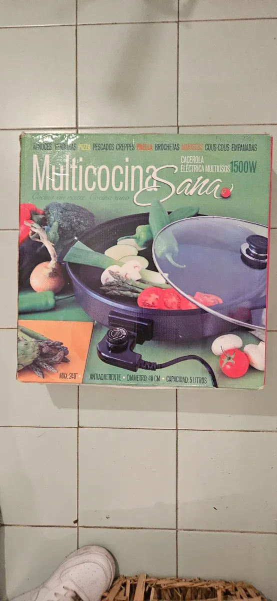 Multicocina Eléctrica Multiusos 1500W