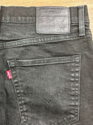 Levi's 512 Neri W32 L32 premium quality da uomo