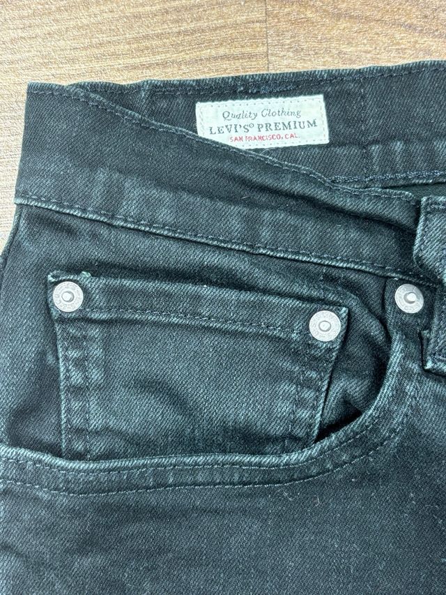 Levi's 512 Neri W32 L32 premium quality da uomo