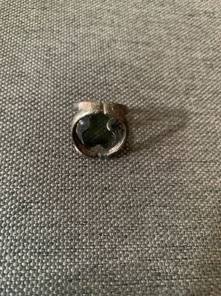 Anillo Tous Oso Verde Plata