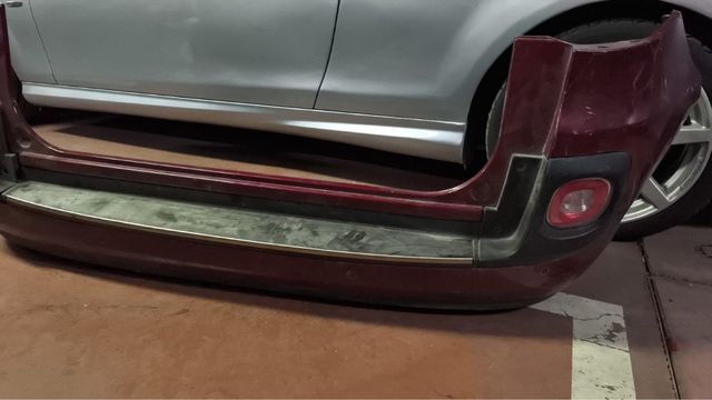 Moldura Cromada Paragolpes Trasero Fiat 500 L