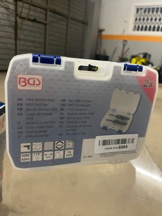 Juego Brocas HSS 118° 13mm