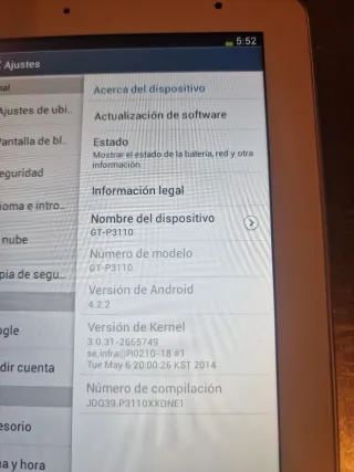 Samsung Galaxy Tab 2 - Blanca