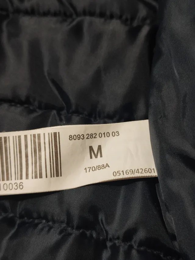 Chaqueta acolchada estampada mujer