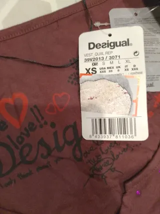 Vestido Desigual Talla XS