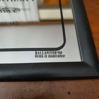 Specchio Ballantine's Finest Scotch Whisky