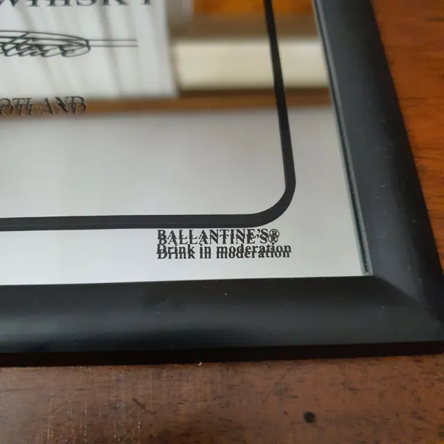 Specchio Ballantine's Finest Scotch Whisky