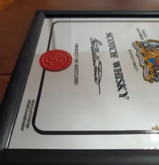 Specchio Ballantine's Finest Scotch Whisky