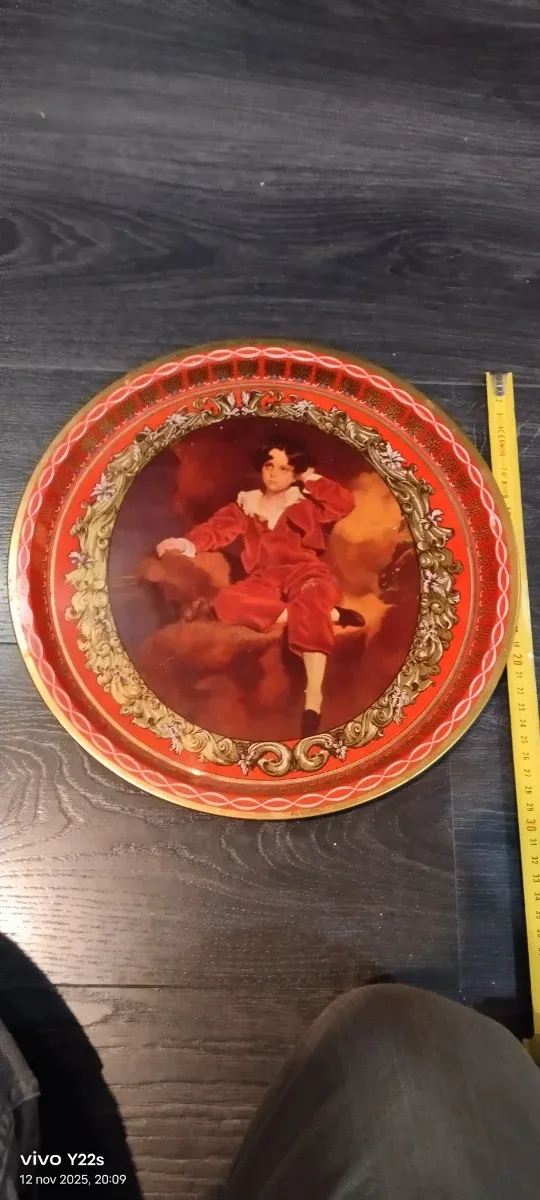 Bandeja vintage decorativa