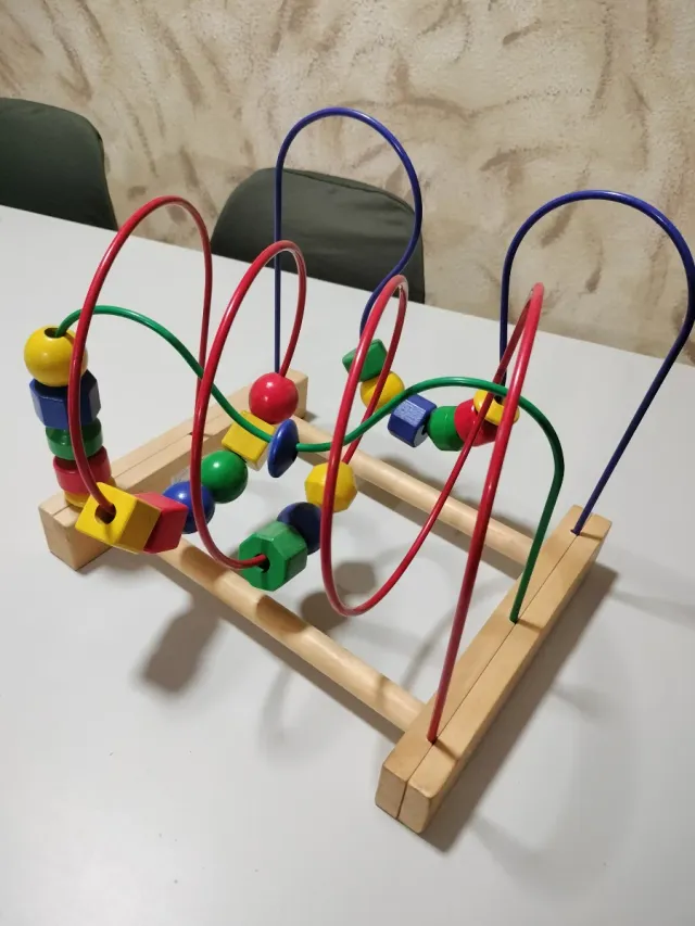 Laberinto de Cuentas IKEA Madera