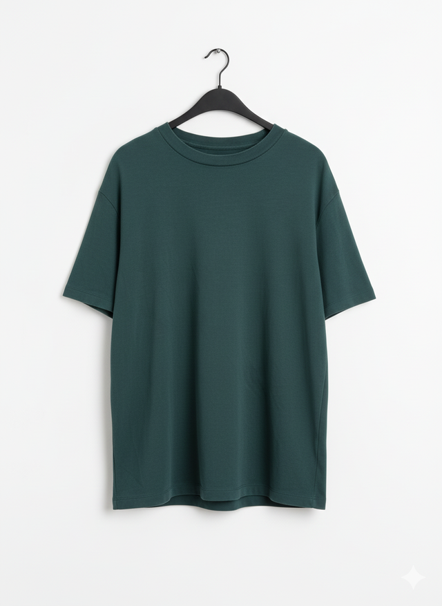Camiseta verde oscuro