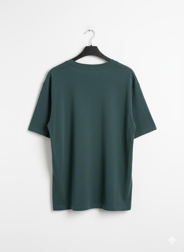 Camiseta verde oscuro