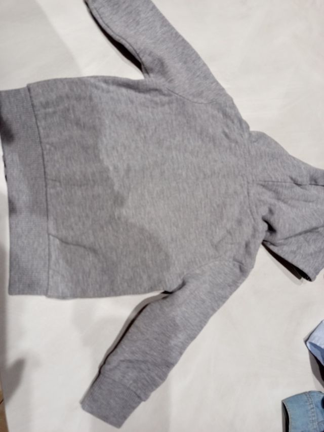 Giacchino neonato con zip e cappuccio