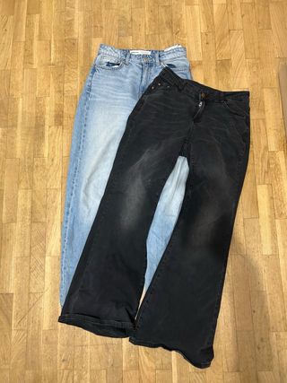 2 Pantalones vaqueros (Bershka y Shein)