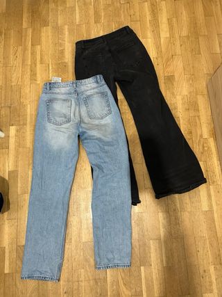 2 Pantalones vaqueros (Bershka y Shein)