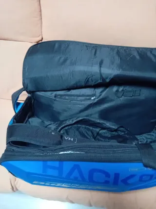 Bolsa de pádel Bullpadel PRO Negra y Azul
