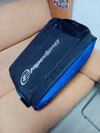 Bolsa de pádel Bullpadel PRO Negra y Azul