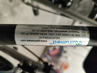 Silla de ruedas de niña