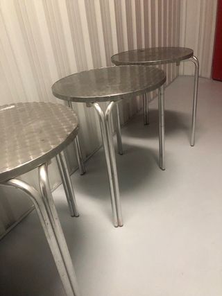 3 Tavoli Inox per Caffè