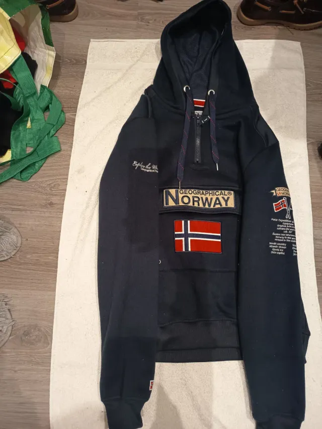 Moletom Geographical Norway Preto Tamanho M