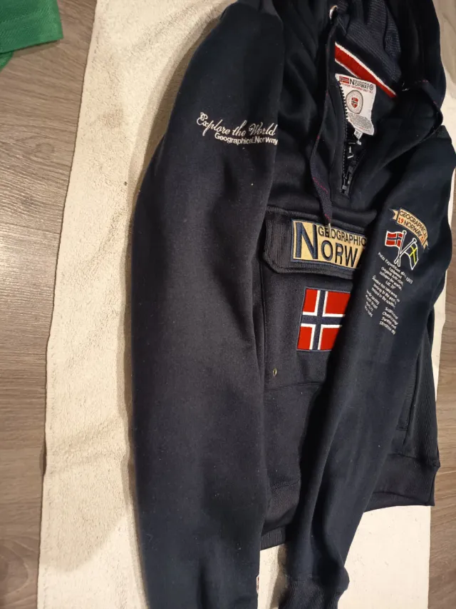 Moletom Geographical Norway Preto Tamanho M