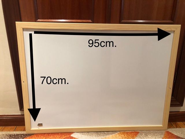 Pizarra Magnética 95x70cm.