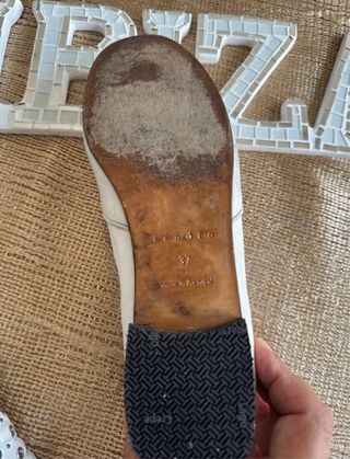 Mocasines Sandro Mujer Blancos Tachuelas