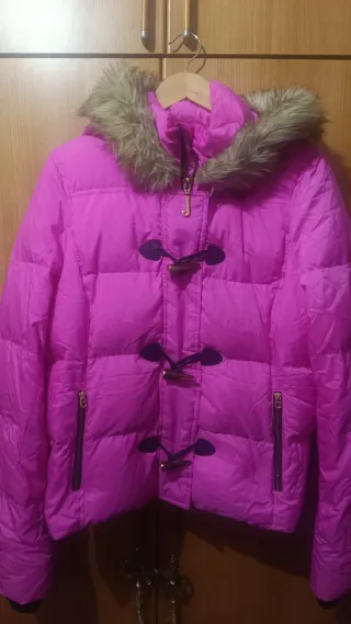 Plumas Juicy Couture Rosa con Capucha