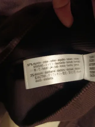 Sudadera Zara Mujer Marrón Cremallera