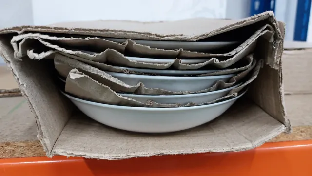 Vajilla BLACK CHERYL 25 piezas