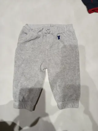 Pantalone tuta grigio con orsetto