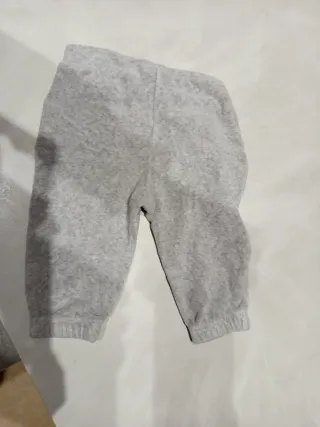 Pantalone tuta grigio con orsetto