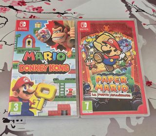 Mario vs Donkey Kong y Paper Mario Puerta Milenari