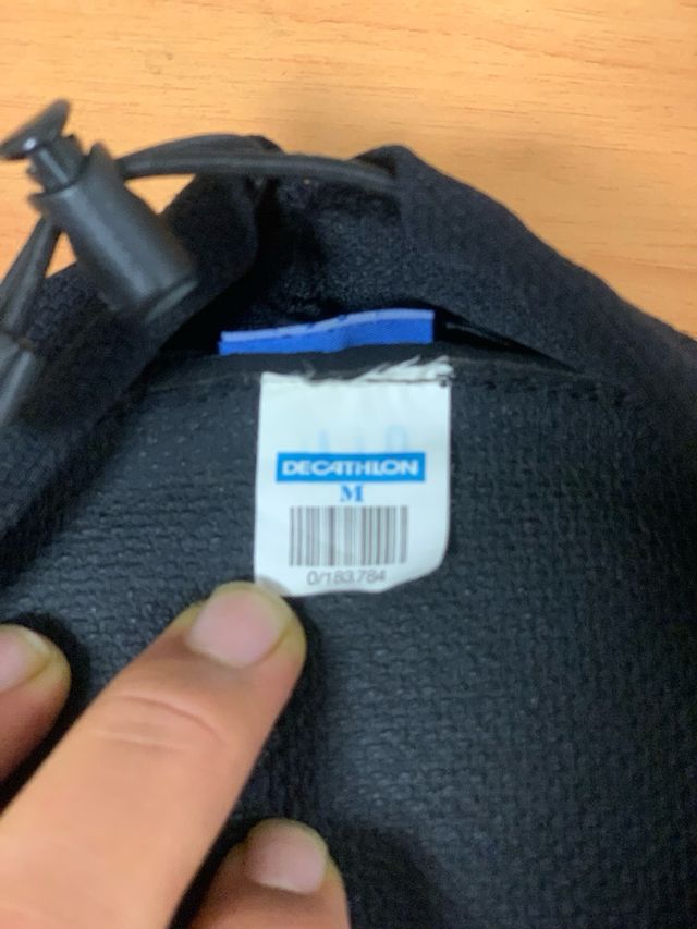 Etiqueta Talla M Decathlon